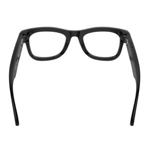AI Glasses-Camera 8MP-Black Frame with transparency lens +Black Color Charging Case - 图片 5