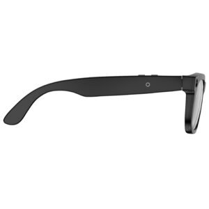 AI Glasses-Camera 8MP-Black Frame with transparency lens +Black Color Charging Case - 图片 4