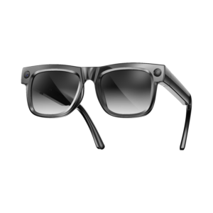 AI Smart Glasses Ultra Light 8MP Camera Photochromic Lens Sunglasses-Black Frame with Photochromic Lens Transparence turn to Gray Color - 图片 3