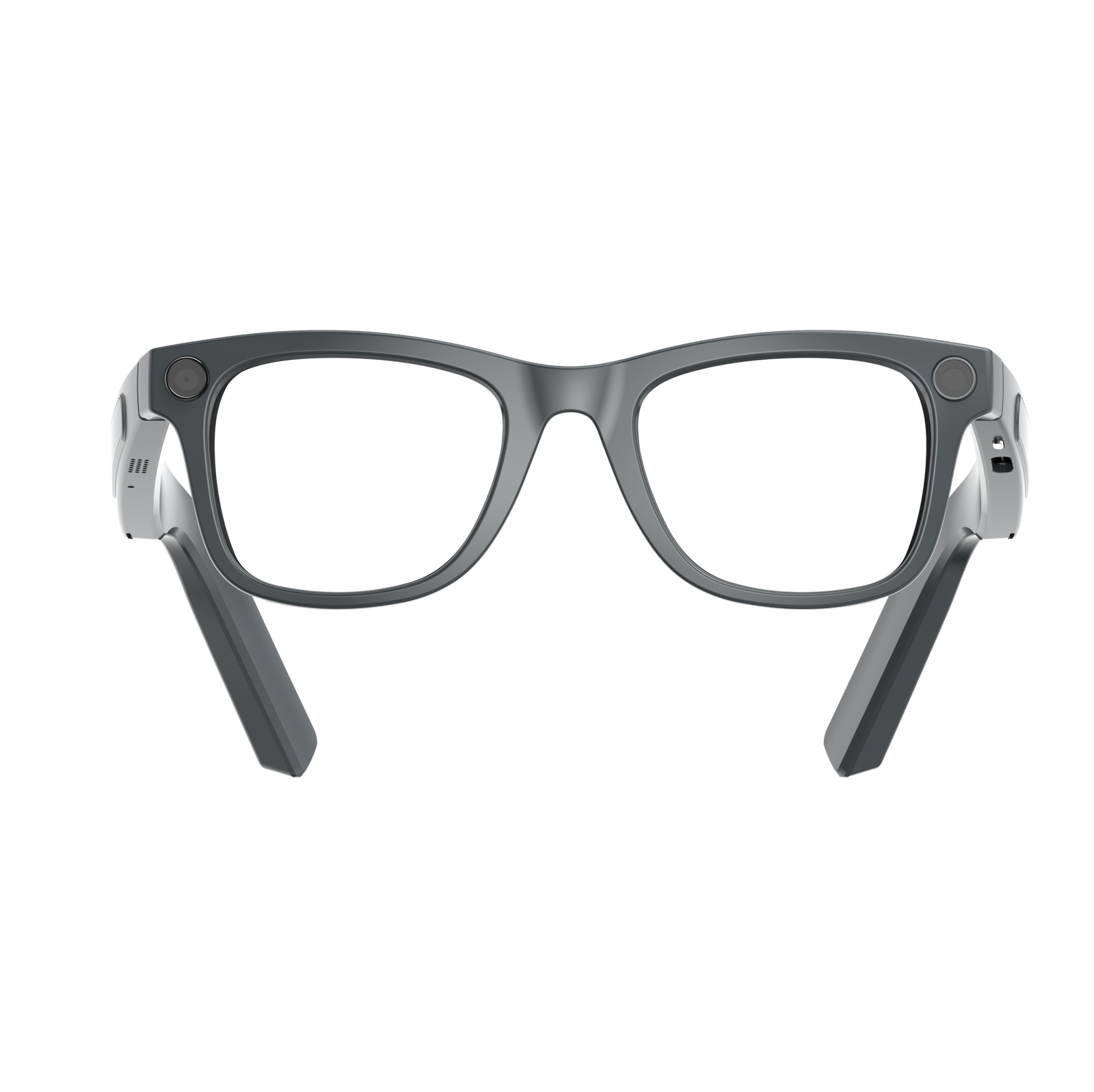 Smart AI Glasses-High Quality-2GB-Camera 8MP-410MaH Big Battery-Matte Gray Frame with Transparency Lens- AG01 - 图片 3
