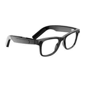 Smart AI Glasses-High Quality 2GB-Camera 8MP-410MaH Big Battery-Glossy Black Frame with Transparency Lens  AG01 - 图片 3
